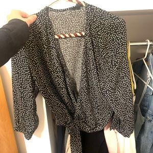 Dynamite floral blouse